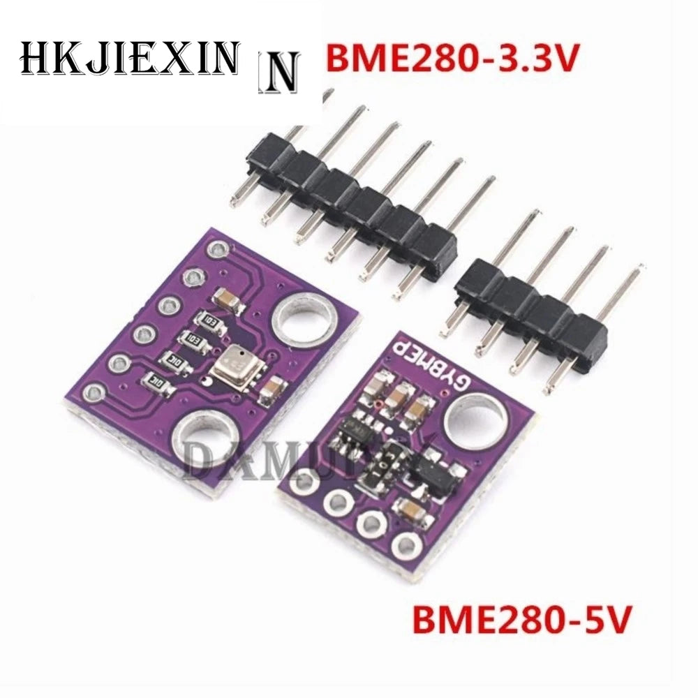 JX 5pcs/10pcs/BME280 5V 3.3V Digital Sensor Temperature Humidity Barometric Pressure Sensor Module I2C SPI 1.8-5V