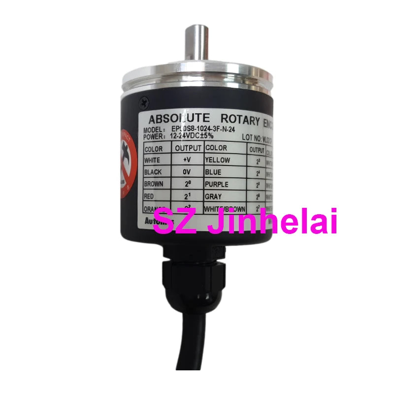 Autonics Authentic Original ABSOLUTE ROTARY ENCODER Industrial Encoder EP50S8-360 256 720 1024-3F-N-24  P-24 2F-N-24