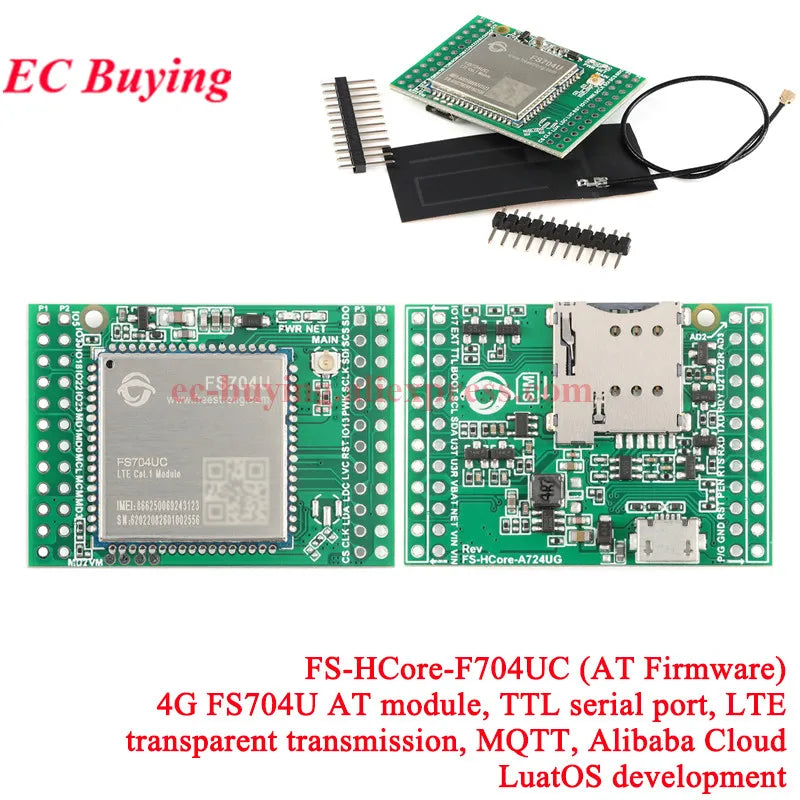 A7670C 4G CAT.1 Core Development Board Module Full Netcom LTE+GSM STM32 FS-MCore-A7670C FS-HCore-A7670C FS800E F704UC A724UG