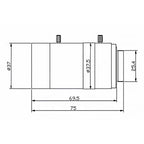 Global Shutter USB Camera 1080P 90FPS Industrial Metal Box With 5-100mm Varifocal Lens Plug Play For Meeting Document Scanning
