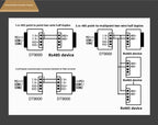 1PCS  Industrial 232 To 485 Converter, Passive Bidirectional RS485 To RS232 Protocol Adapter, Serial Port Converter