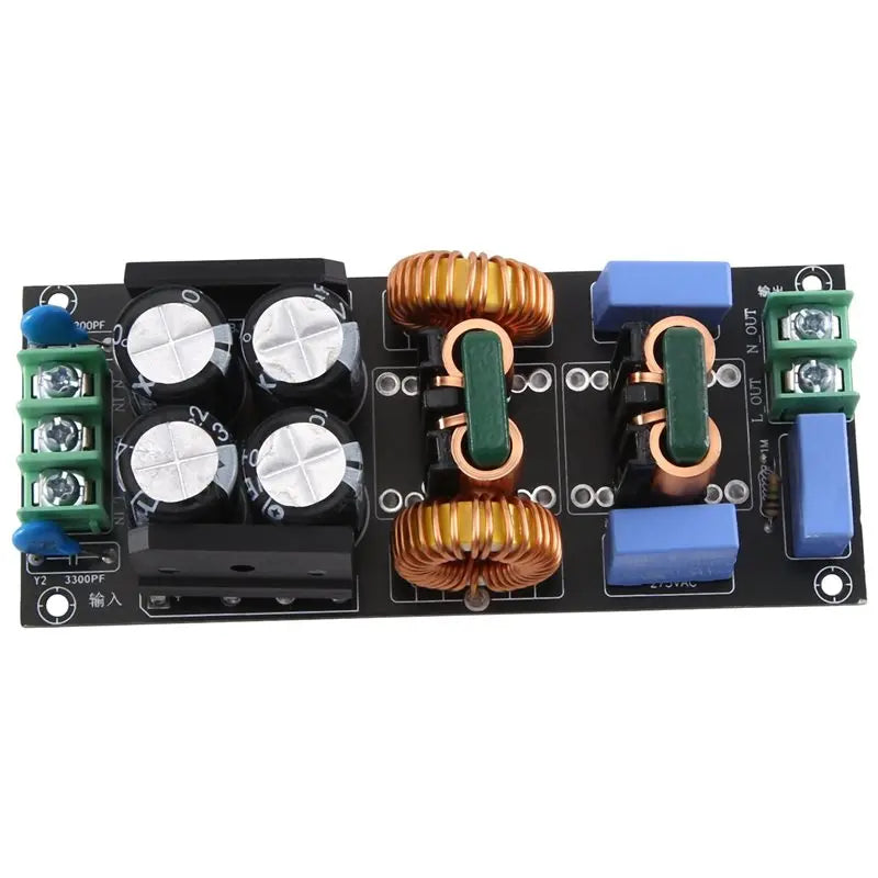 Y43A-3X Power Filter Board Module EMI Filter AC Mains Purification Hifi Audio Noise 10A