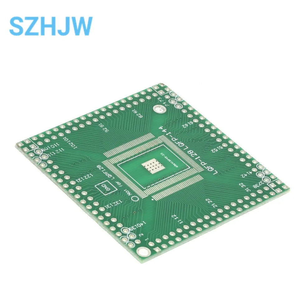 5pcs QFP/EQFP TQFP/LQFP144/128 Strips into DIP CPU Empty Board Transfer Board FPGA
