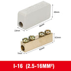 High Power Branch Terminal Quick Wire Connector Terminal Block 400V Electrical Cable Junction Box ZK-306 T-Type Wiring Terminal