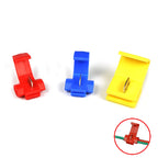 50/20/10PCS Red Electrical Cable Connectors Fast Quick Splice Lock Wire Terminals Crimp 22-16 18-14 12-10AWG Wire Connector
