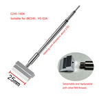 C245 Rapid Heating Soldering Iron Tip Copper Nickel Plated Spatula T1401-1406 Compatible with C245/T12/TS/T85/T65-M4 Threaded He