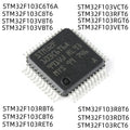 STM32F103C6T6A STM32F103C8T6 STM32F103RFT6 STM32F103RGT6 STM32F103RBT6 STM32F103CBT6 STM32F103RET6 STM32F103RDT6 STM32F103RCT6