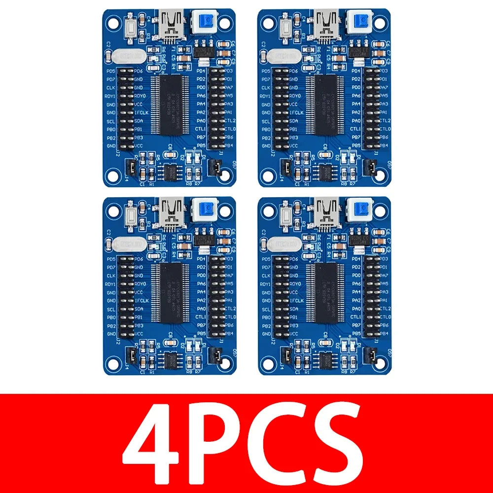 1~5PCS EZ-USB FX2LP CY7C68013A USB Core Board Development Board USB Logic Analyzer With I2C Serial SPI Interface Module Mini USB
