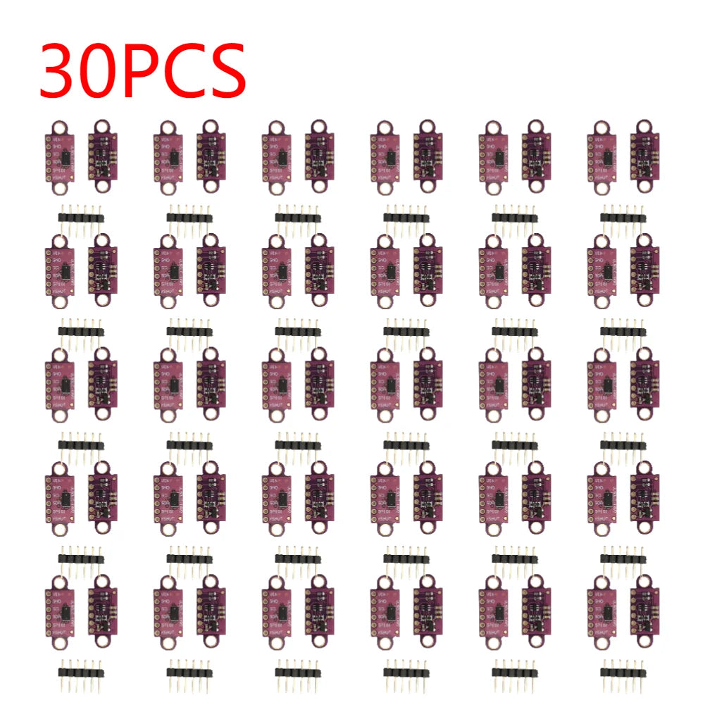 1-50PCS VL53L0X Time-of-Flight (ToF) Laser Ranging Sensor Breakout 940nm 3-5V GY-530 VL53L0X V2 Laser Distance Module IIC