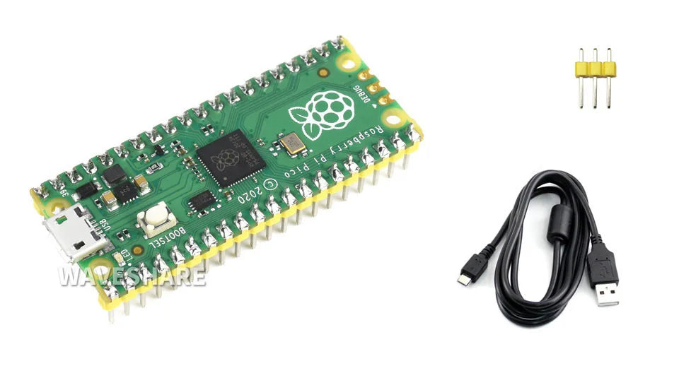 Original Raspberry Pi Pico High-Performance Microcontroller Board with Flexible Digital Interfaces
