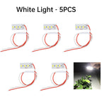 5pcs High Brightness 1.5W 5V LED 5730 SMD Color Lamp Bead Light Board Bulb With Line Red Yellow Green Blue Warm White Light