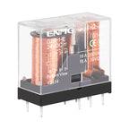 ENMG G2R-1-E / G2R-2 Miniature Low-Power Relay - 5V/12V/24VDC,Solder Terminals (5-Pin/8-Pin) Shock-Resistant Nickel-Plated Alloy