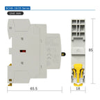 Ac Contactor 220V Din Rail Modular Single Phase 16A 25A Mini 24V 220 V 2No 2Nc 110V Electric 230V Silent Electronic Relay Rele D