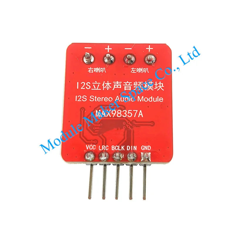 MAX98357A I2S Stereo Audio Amplifier Module 2.5V - 5.5V D-Class Amplifier Board with 8-Channel TDM Support