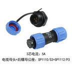 WEIPU IP67 SP1110/S SP1112/P  Female Plug Male Socket 2 3 4 5Pin Waterproof  Aviation Connector Power Adapter Charger SP11