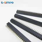 10pcs 2.0mm Double Row Straight Female 2-40P Pin Header Socket Connector 2x2/3/4/5/6/7/8/9/10/12/14/15/20/25Pin PH=4.3MM