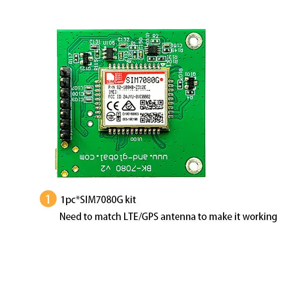 CAT-M NB-IoT SIMCOM SIM7080G Breakout Kit
