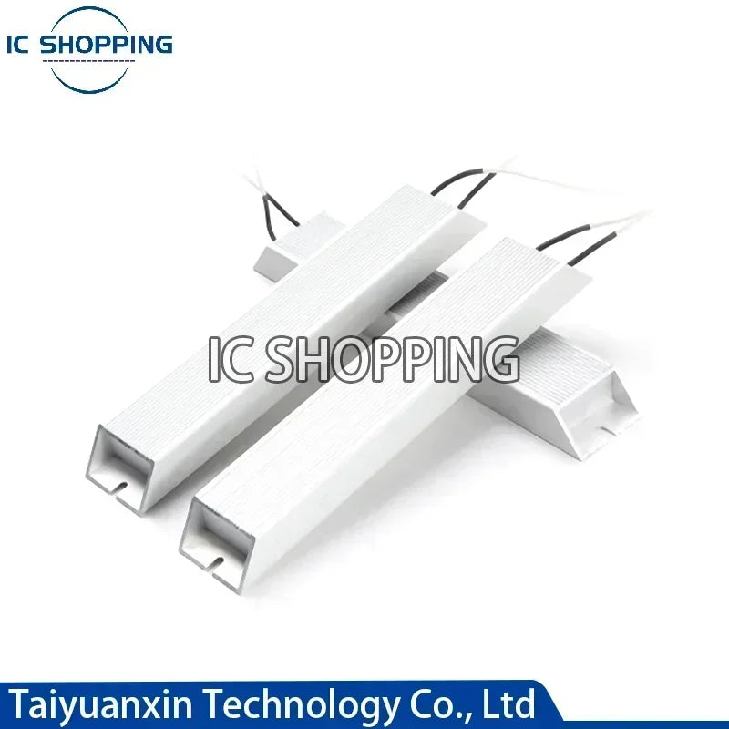RXLG Aluminum Shell Braking Resistor 100W 150W 200W 300W 400W 500W 600W 800W 1000W 1500W 10 20 30 40 50 75 100 150 300Ohm