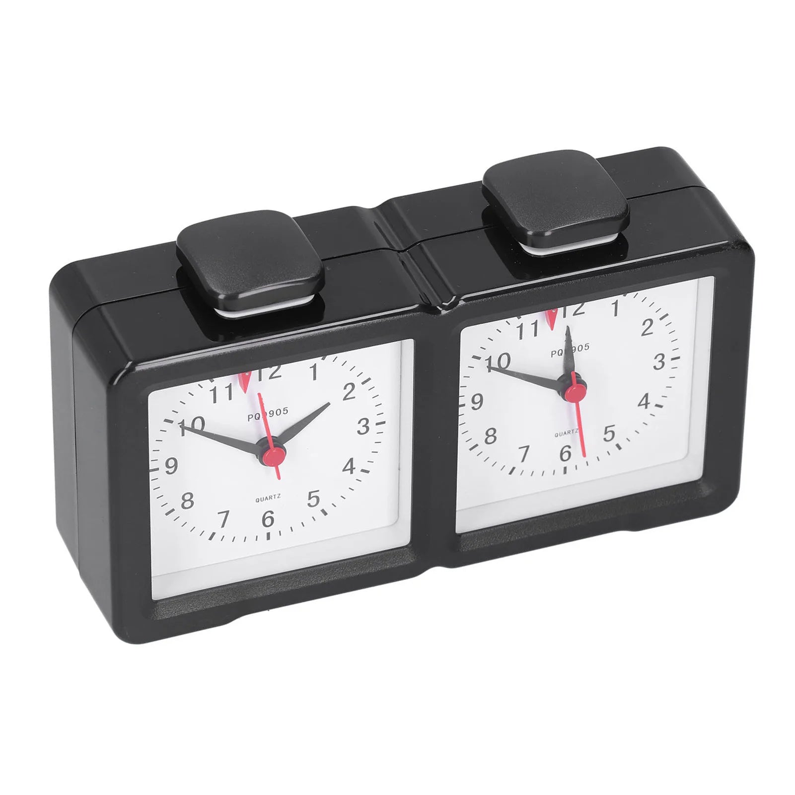 Multifunction Chess Analog Clock Count Up Count Down Timer Mute for Board Game Competition