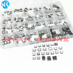 240pcs/box 24 Models Micro USB 5Pin Mini Mobile Phone Charging Accessories Connector Socket Jack For MP3/4/5