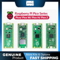 Original Raspberry Pi Pico/2, Pico with Wireless WiFi Development Board, Pico or Pico H with Pin Header, Support MicroPython/C++