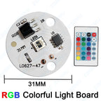 LED Light Panel 5V Color RGB Colorful Gradient Light Source Infrared 24-Key Wireless Remote Control Switch Nn/Off Control/Touch
