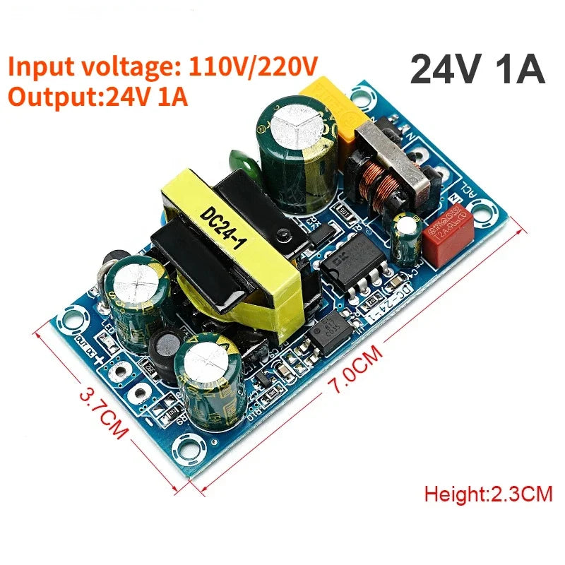 AC 85-265V to DC 5V 12V 24V  Step Down Transformer Power Supply  1A 2A 4A 6A 8A 9A  13A Switching Power Module  Bare Board