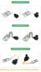 Raspberry Pi High Quality HQ Camera M12 For Lens 12MP 8mm/3.2mm/113 2.7mm/14MP 2.72mm/5MP 25mm/16MP 105 3.56mm