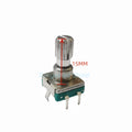 5pcs EC11 Encoder Switch With Push Button Switch 30 Position Rotary Encoder Code Switch 5pin Plug-in Type 12.5mm Half Shaft