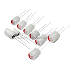 10pcs DIP Solid Capacitors 6.3V 10V 16V 25V 35V 50V 63V 100V 47μF 100μF/220/470/560/680/1000/2200 μF Electrolytic Capacitors