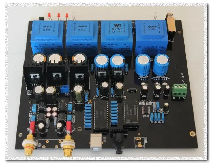 NEW  L1541DAC gold TDA1541 fever decoder, coaxial, optical fiber, USB finished product