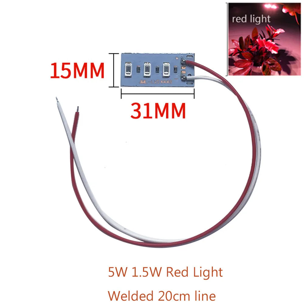 High Brightness 1.5W 5V  LED 5730 SMD Color Lamp Bead Light Board Bulb With Line Red Purple Yellow Green Blue  Warm White Light