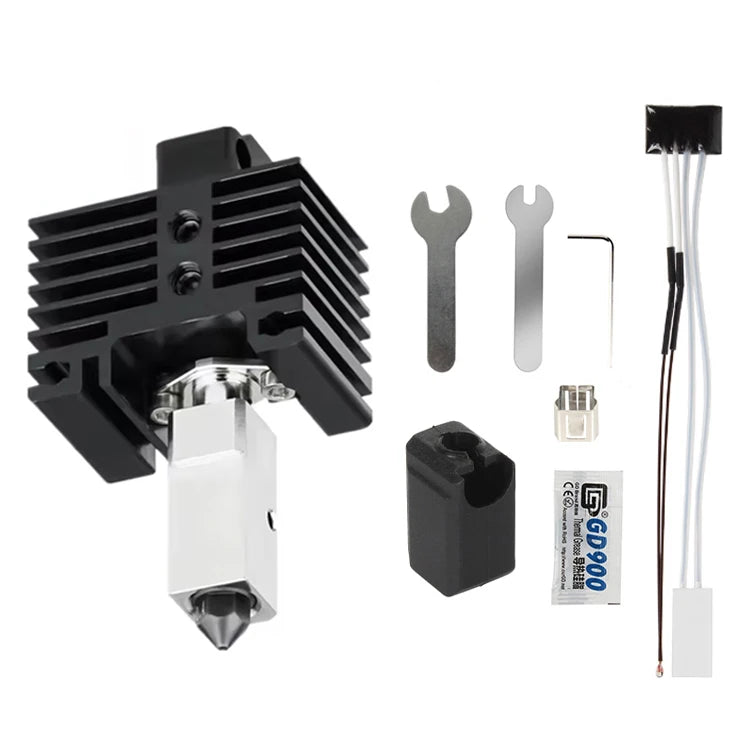 Original Hotend For Bambu Lab p1 X1 P1P X1C P1S Upgrade Hot end Print Head Heater Thermistor For bambulab Hardened steel Nozzle