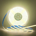 COB LED Strip Light Power Kit 220V 110V AC 3000K 4000K 6000K 2pin 240LEDs/m with IC Driver IP20 8mm PCB Dimmable Linear Lighting