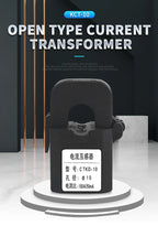 1PCS Snap-in Type Small Current Transformer Three-phase Electric Sensor CT MA 0.5 Class 10/20/50/75mA