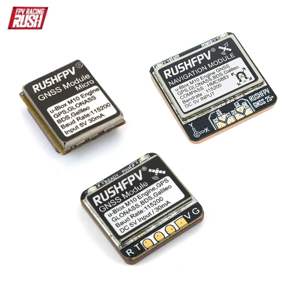 Rushfpv Rush Fpv GNSS MINI/GNSS Micro/GNSS Pro UBlox M10 GPS for RC FPV Drone Parts Diy