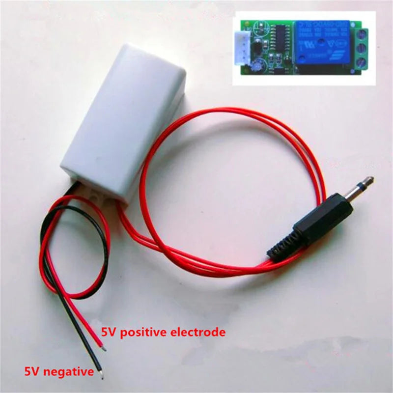 Detecting Sound and Audio Signal Controller, Relay, On, off, Sound Sensor Module, 5V with Shell