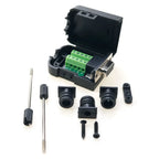 RS232 RS485 DB9 Connector Male Female 9 Pin Breakout Terminals COM Connector D-SUB Terminals 21-24 AWG Wire Solderless Connector
