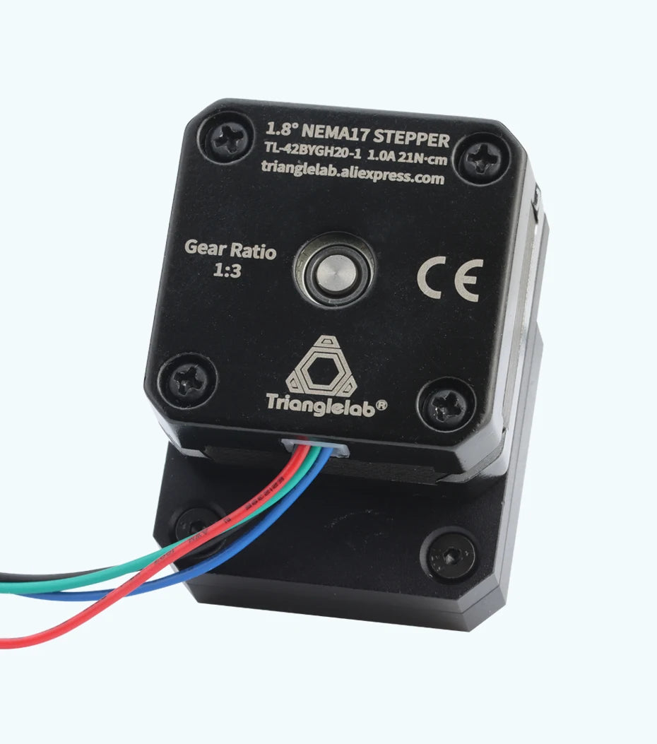 Trianglelab Nema 17 Geared Stepper Motor 3:1 Reducting Stepping Motor For Prusa I3 MK3S Extruder Change 3:1 Gear Ratio