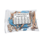 1/2W 1W 2W 3W Resistance 30values 1R~750R 1K~820K Ohm 1% Metal Film Resistor Assortment Kit Set
