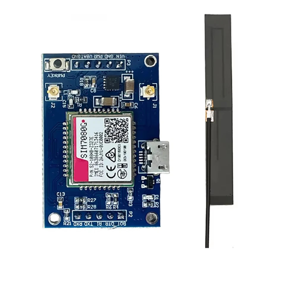 SIM7080G Global Communication NB-IOT CAT-M LPWA Module Board GNSS Expansion Core Board LTE GPS Antenna