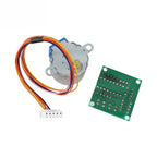 1PCS 5V/12V 28BYJ-48 Stepper Motor ULN2003 Driver Board Micro Step Motor for Arduino DIY Robotics and Electronics Projects