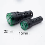 Buzzer 16mm 22mm Strobe Buzzer Alarm Indicator Light Sound 12V 24V 220V Intermittent Sound Warning Light Yellow Red Green
