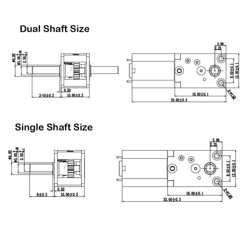 N20 Full Metal Gearbox Gear Motor DC 3V 6V 9V 12V 4RPM-381RPM Slow Speed High Torque Worm Gear Motor DIY Smart Car Robot Lock