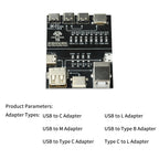T5 USB Cable Tester Board Multi-Function Interface Cable Testing Module Rapid Detection For Lightning Type-C Micro USB