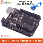 For the Improved Version of the Arduino Uno R3 Development Board, the ATmega328P Microcontroller Module Serves as the Main Contr