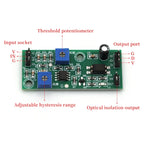 Voltage Comparator Stabilizer 5-24V Hysteresis Signal Optocoupler Isolated Output 3-5MA LM2903 Chip For Industrial Field Signal
