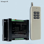 6/8CH Wireless Remote Control Switch AC 220V 100V-265V 10A Relay 6/8 Channels 433MHz Industrial Controller Receiver Transmitter