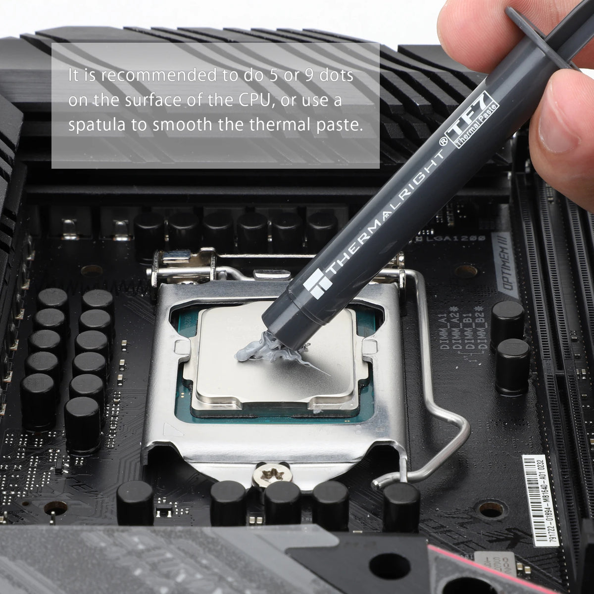 Thermalright TF7 2g Thermal Paste 12.8 W/mK CPU Heat Sink Paste for CPU &  CPU Air Cooler