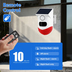 Outdoor Solar PIR Infrared Alarm Smart WiFi Siren Waterproof Wireless 433MHz Burglar Strobe Sensor Multiple Versions Available